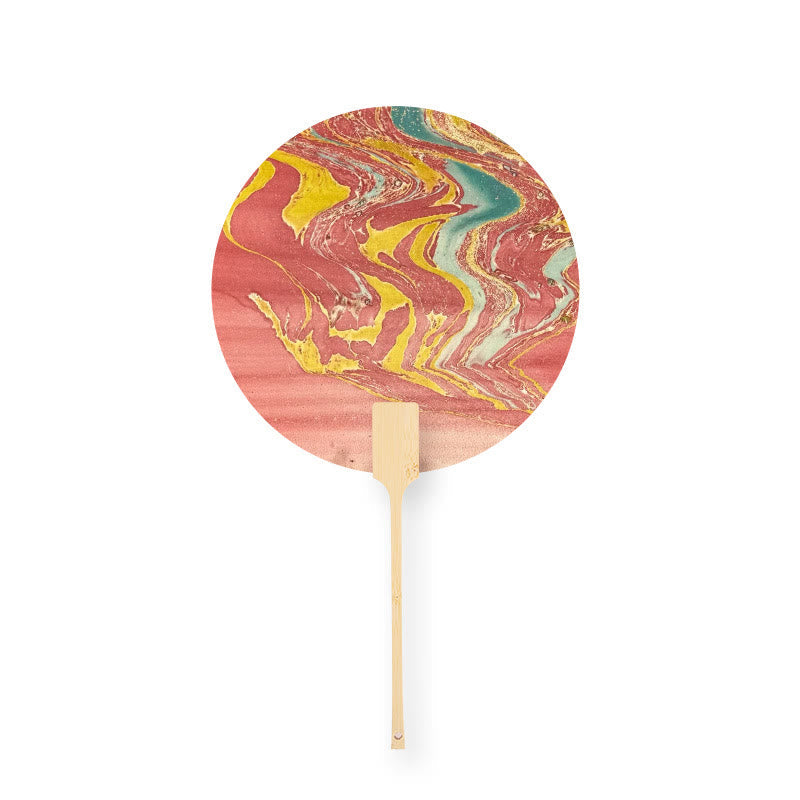 DIY Chinesischer Lackfächer | Zen-Dekor-Kunst- und Bastelfächer