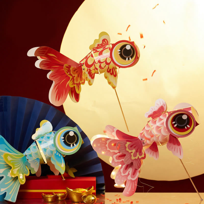 DIY Fortune Koi Fisch Papierlaterne | Mittherbstfest Dekoration