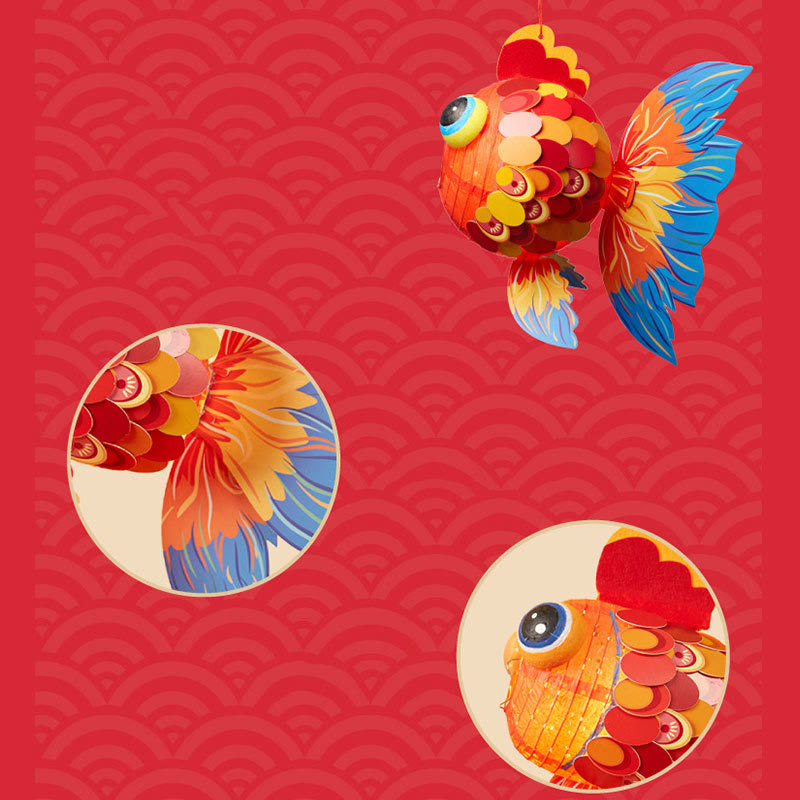 DIY Glücksbringer-Papierlaterne mit Koi-Fisch | Zen-Dekor