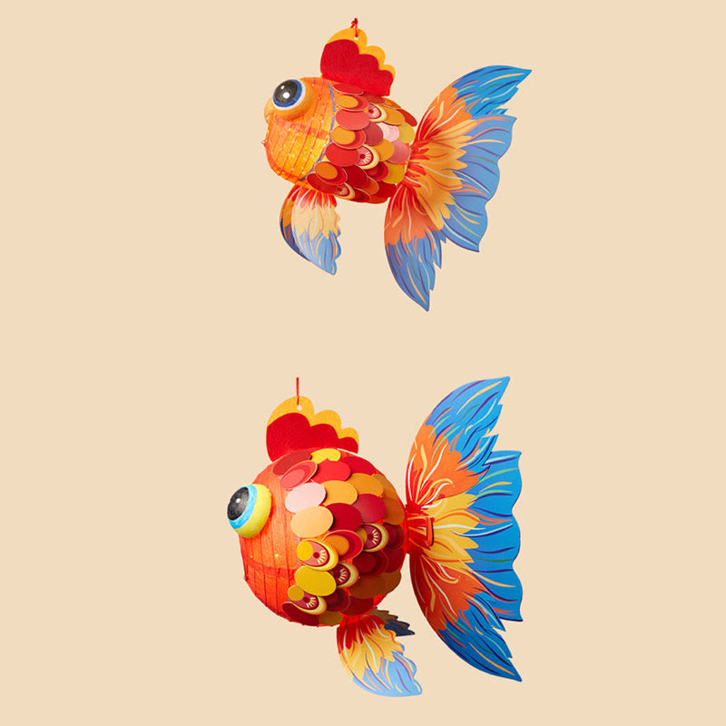 DIY Glücksbringer-Papierlaterne mit Koi-Fisch | Zen-Dekor