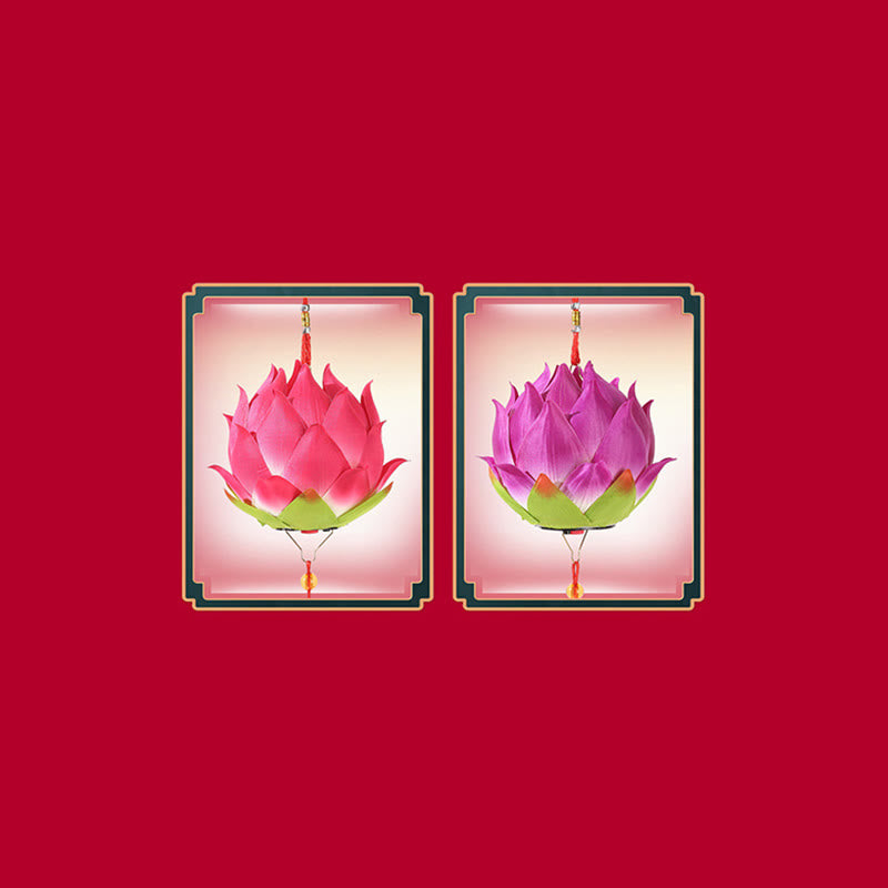DIY Lotusblumen-Drachenlaterne | Spiritueller Wohnakzent