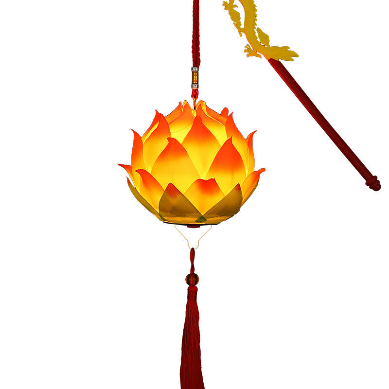 DIY Lotusblumen-Drachenlaterne | Spiritueller Wohnakzent