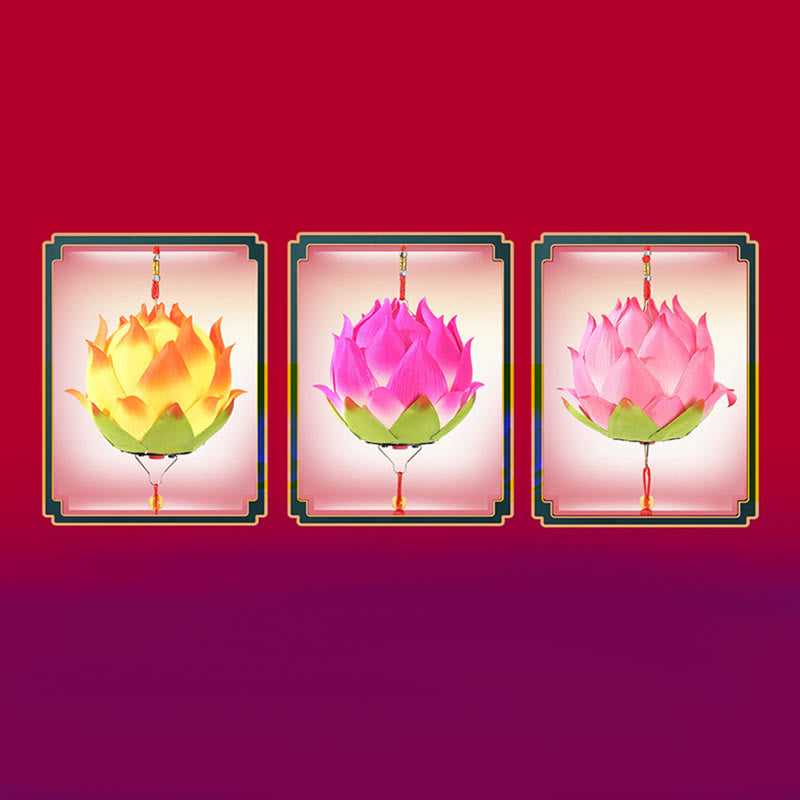 DIY Lotusblumen-Drachenlaterne | Spiritueller Wohnakzent