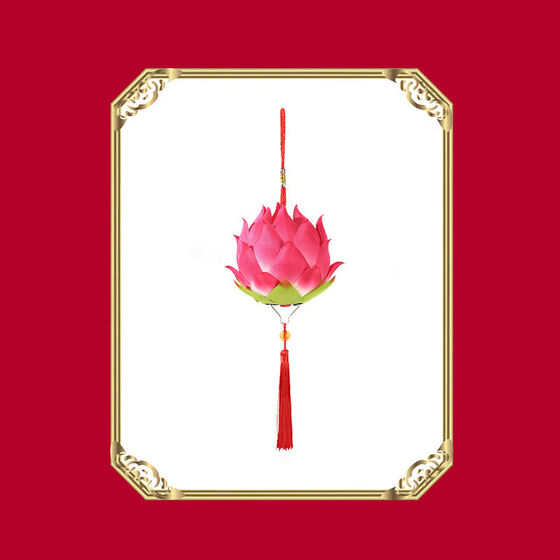 DIY Lotusblumen-Drachenlaterne | Spiritueller Wohnakzent