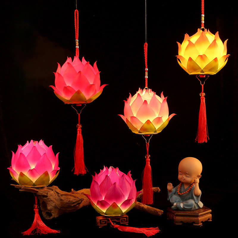 DIY Lotusblumen-Drachenlaterne | Spiritueller Wohnakzent