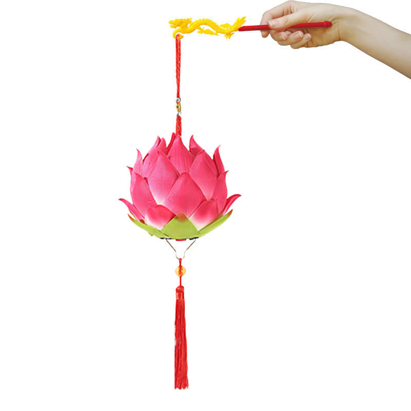 DIY Lotusblumen-Drachenlaterne | Spiritueller Wohnakzent