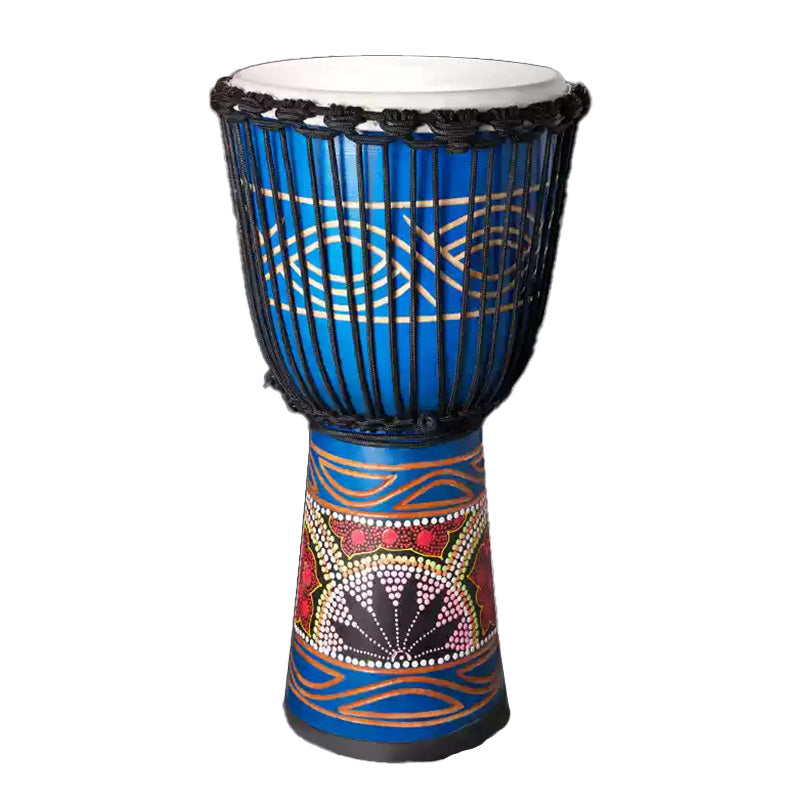 Djembe-Handtrommel – 12 Zoll, Blau, African Percussion