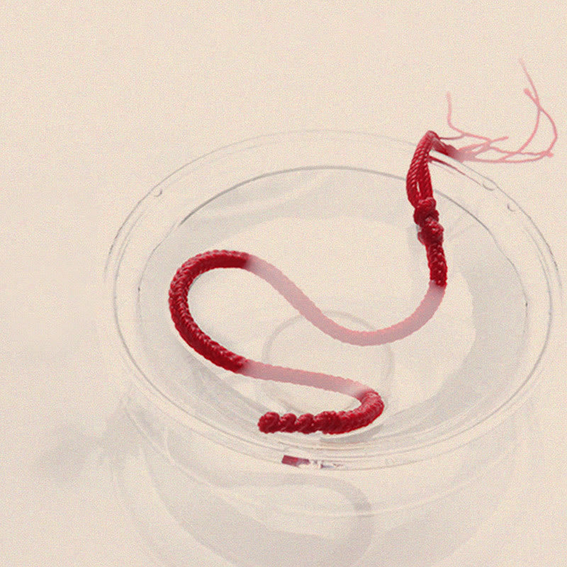 Drachen-Zinnober-Armband 16 cm | Schutz des chinesischen Tierkreises