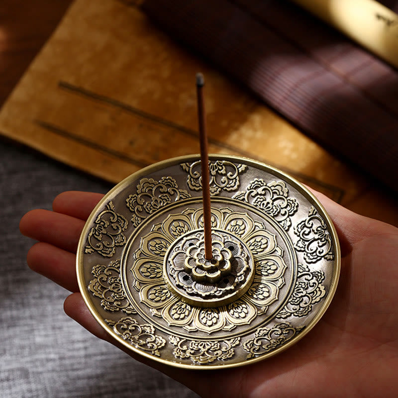 Drachen-Räuchergefäß mit Lotus, Phönix und acht glückverheißenden Symbolen