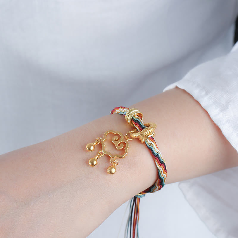 Dunhuang Farbe Reinkarnationsknoten Spirituelles Armband