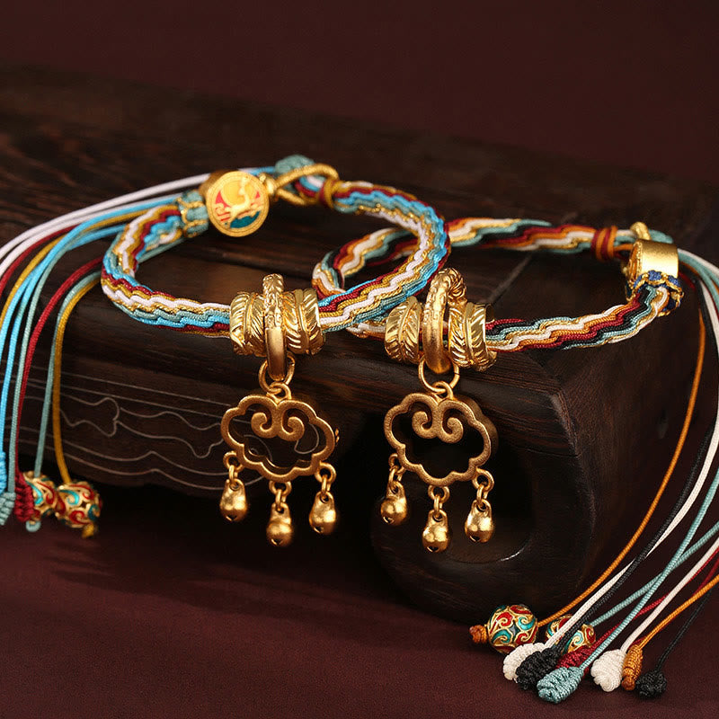 Dunhuang Farbe Reinkarnationsknoten Spirituelles Armband