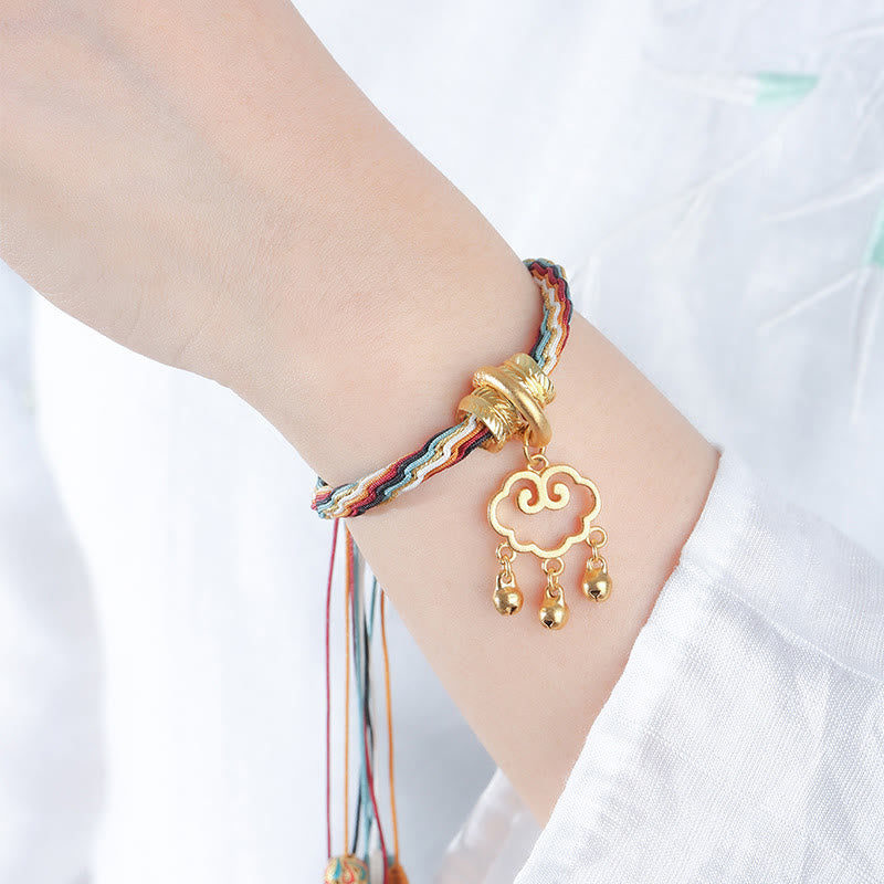 Dunhuang Farbe Reinkarnationsknoten Spirituelles Armband