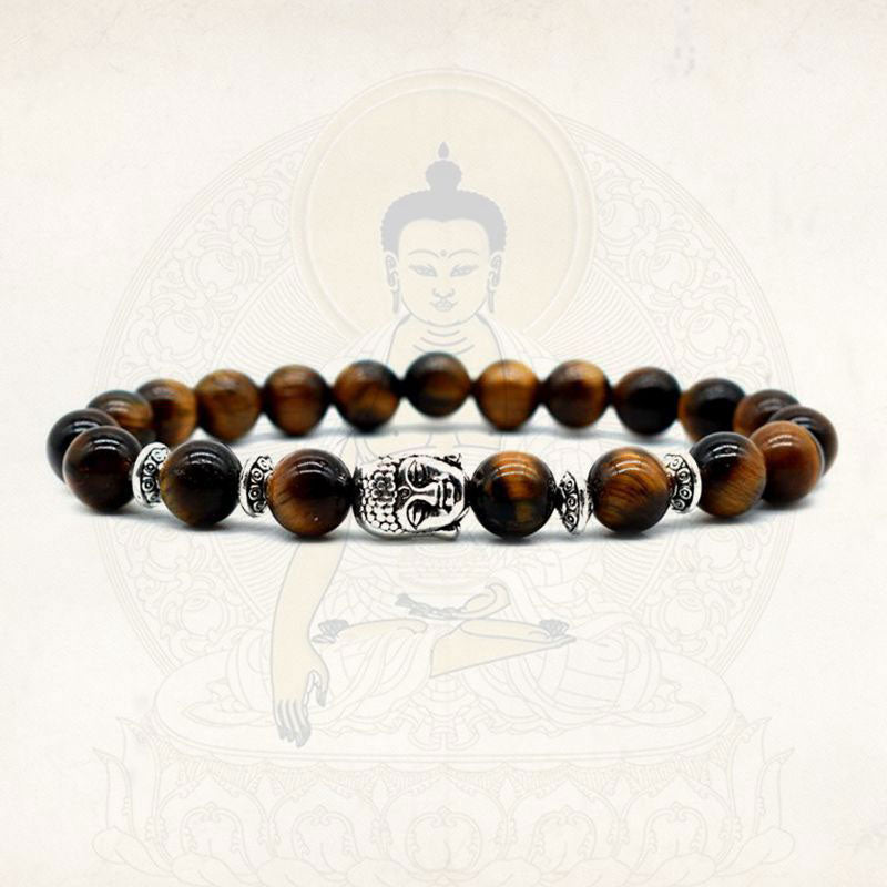 8mm Amethyst Love Healing Bracelet for Spiritual Balance