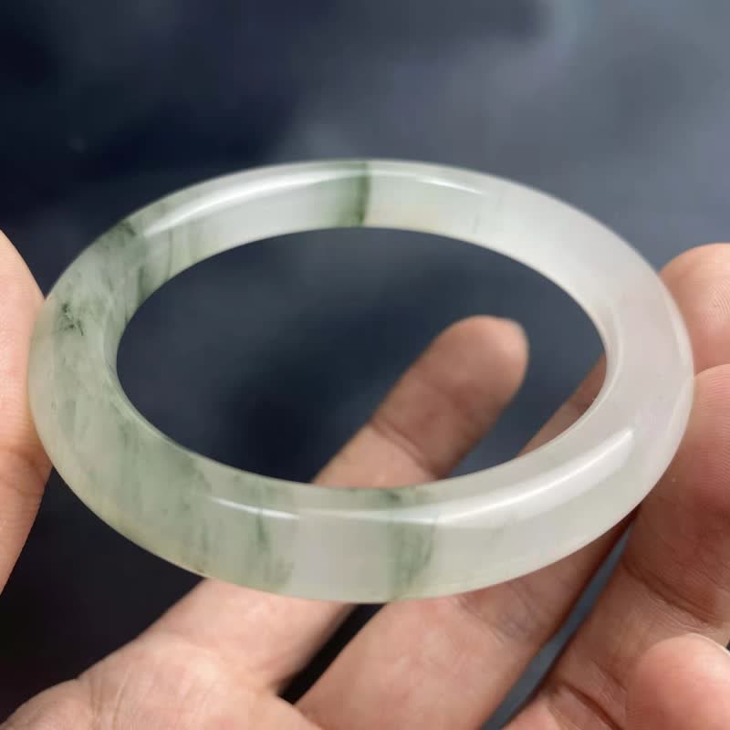 Jade-Überfluss-Armband 58 mm für Wohlstand und Glück