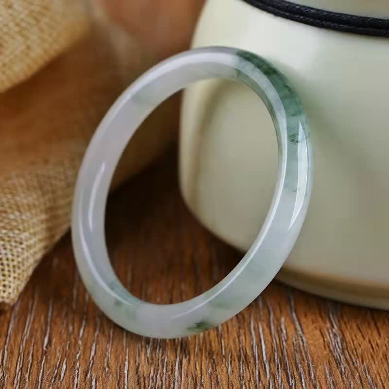 Jade-Überfluss-Armband 58 mm für Wohlstand und Glück