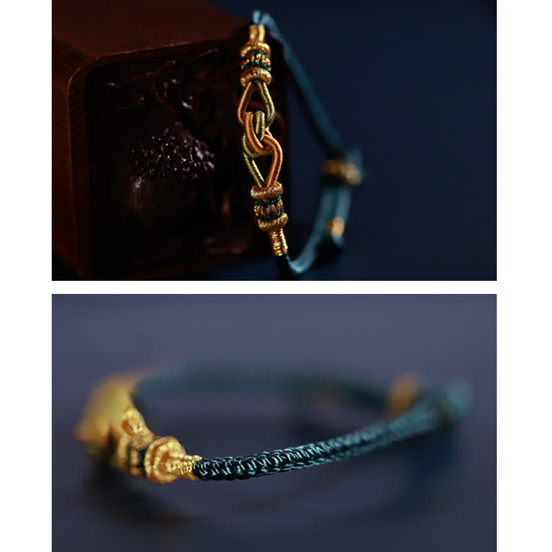 Handmade Red String Bracelet for Faith and Strength | Healing Sounds