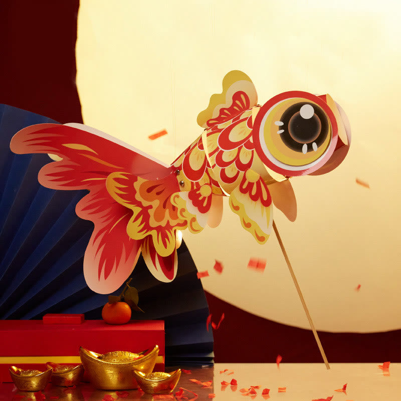 DIY Fortune Koi Fish Paper Lantern | Mid-Autumn Festival Decoration