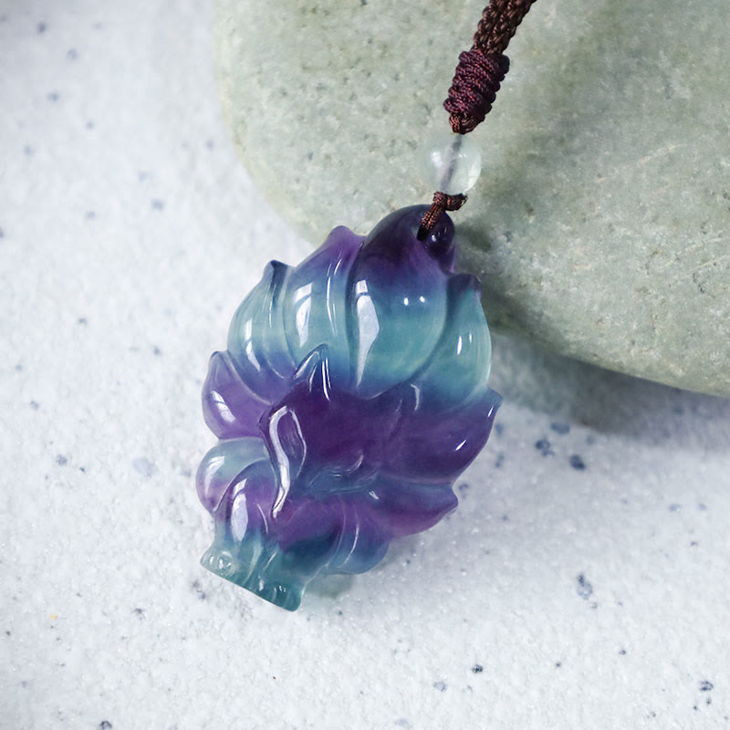 Fluorite Gold Sheen Obsidian Protection Necklace 45cm Length
