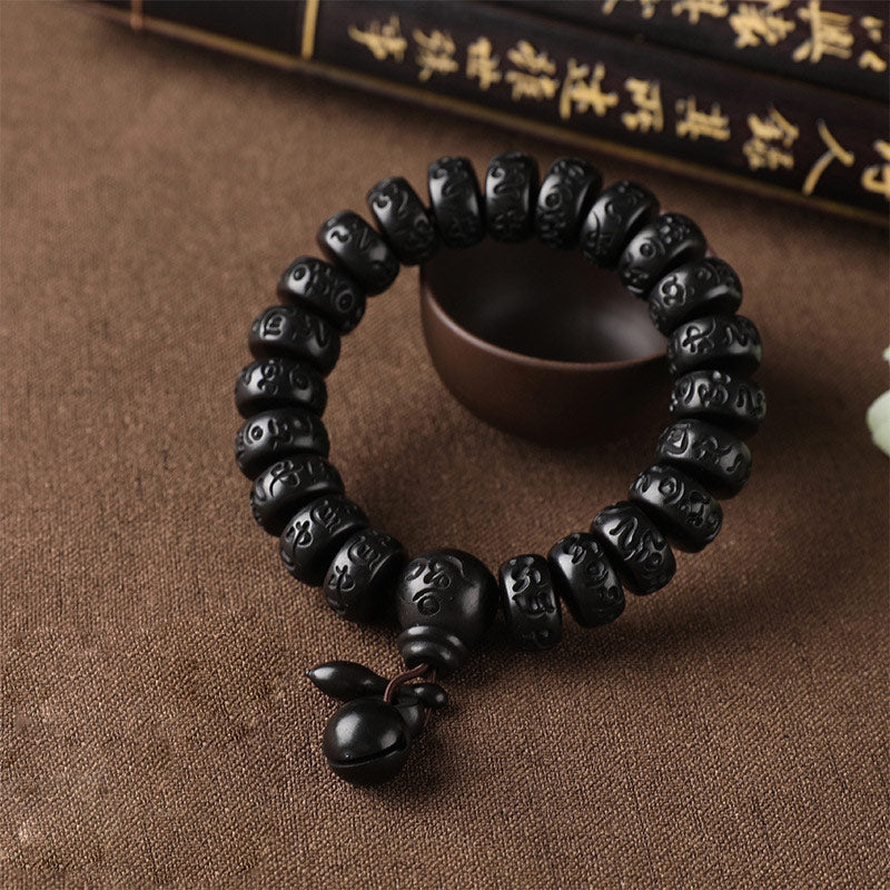 13mm Lightning Strike Wood Spiritual Protection Bracelet
