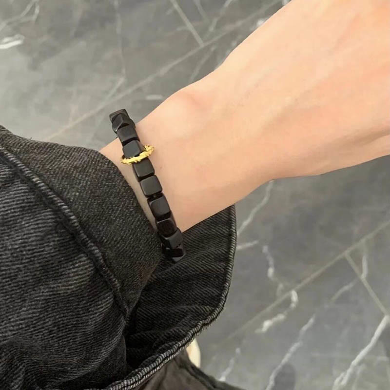 Ebenholzarmband für Frieden und Ruhe | Unisex 14-16cm