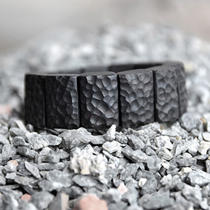 Paararmband aus Ebenholz für Frieden und spirituelle Verbindung