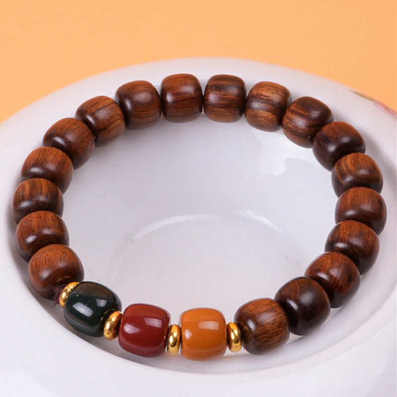 Ebenholz-Armband „Peace &amp; Balance“ für spirituelle Heilung