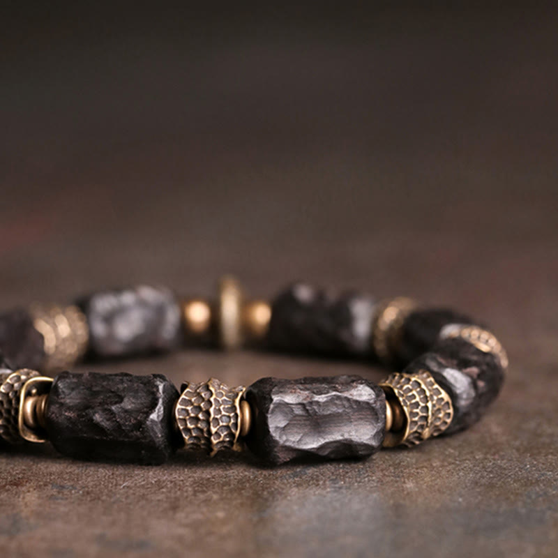 Spirituelles Armband aus Ebenholz | Ruhe, Frieden, Schutz