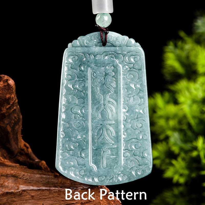 Unique Jade Dragon Necklace Protection & Success