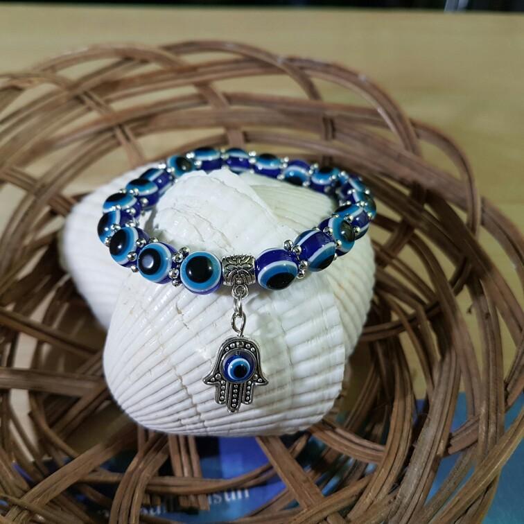 Armband mit Hamsa-Schutz für den bösen Blick