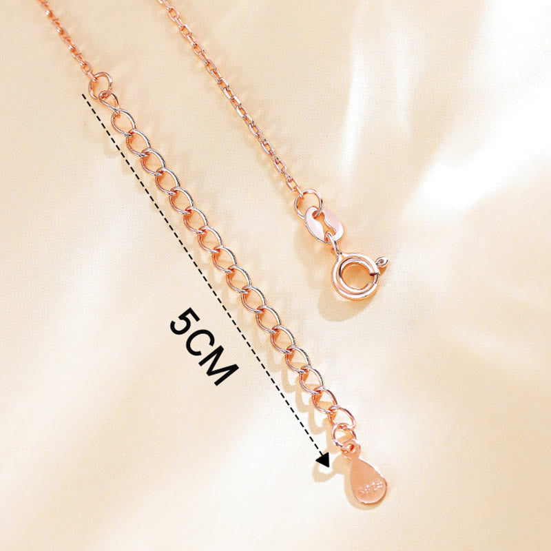 925 Sterling Silver Koi Fish Necklace for Luck Prosperity