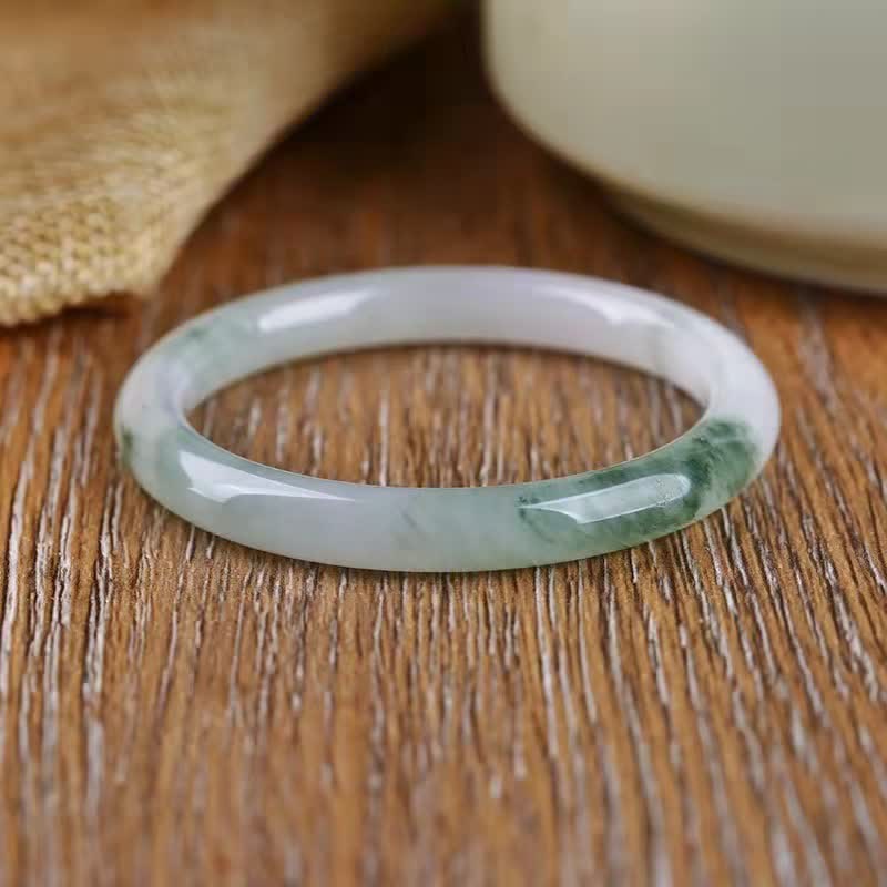 Jade-Überfluss-Armband 58 mm für Wohlstand und Glück