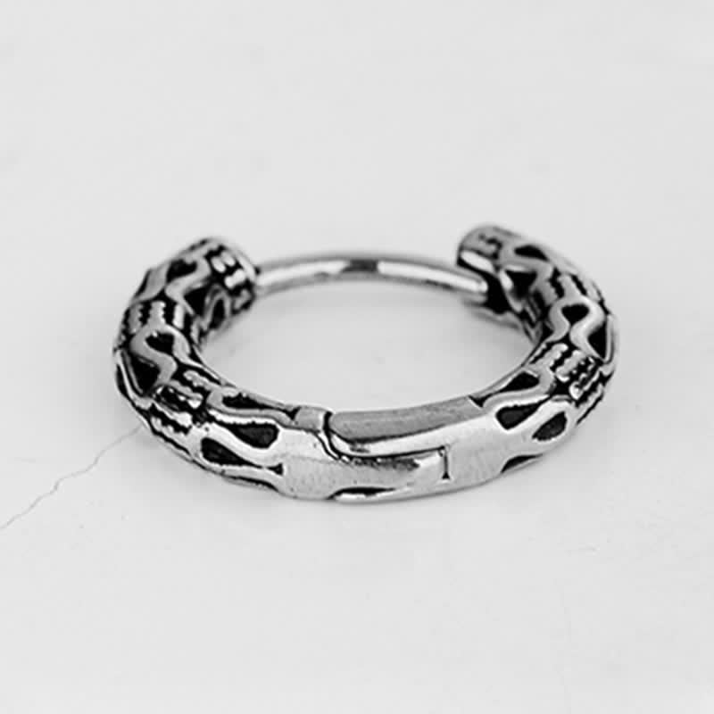 Handmade Titanium Steel Earrings for Inner Harmony