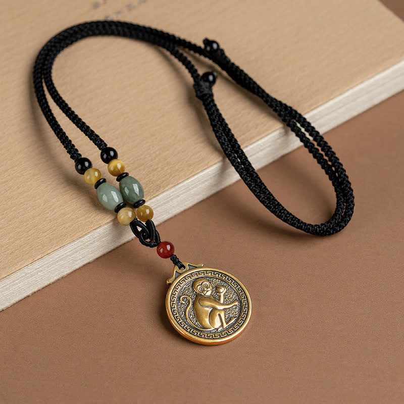 Chinese Zodiac Blessing Necklace | Wealth & Fortune Charm