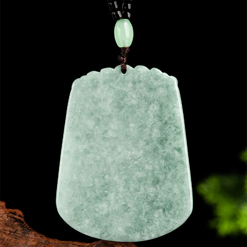 Chinese Zodiac Dragon Jade Protection Necklace Pendant