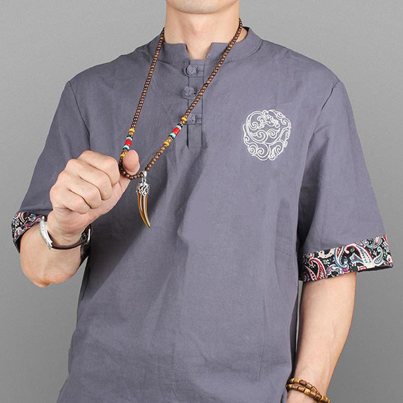 Wenge Wood Turquoise Necklace Pendant for Protection & Balance
