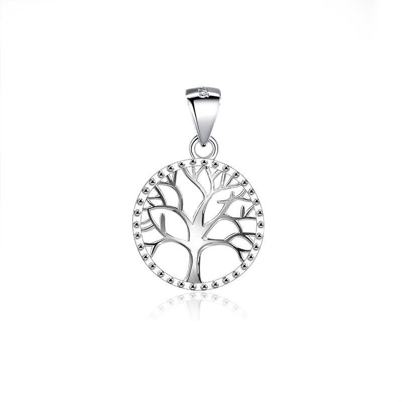 925 Sterling Silver Tree of Life Necklace for Protection & Calm