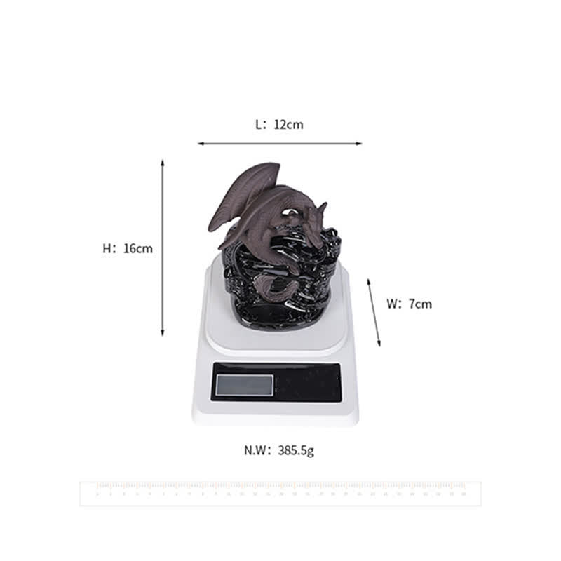 Nordic Ceramic Pterosaur Dragon Backflow Incense Burner