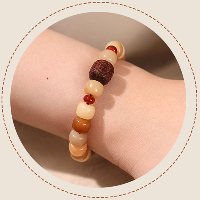 Bodhi Seed Om Mani Padme Hum Spiritual Wisdom Bracelet