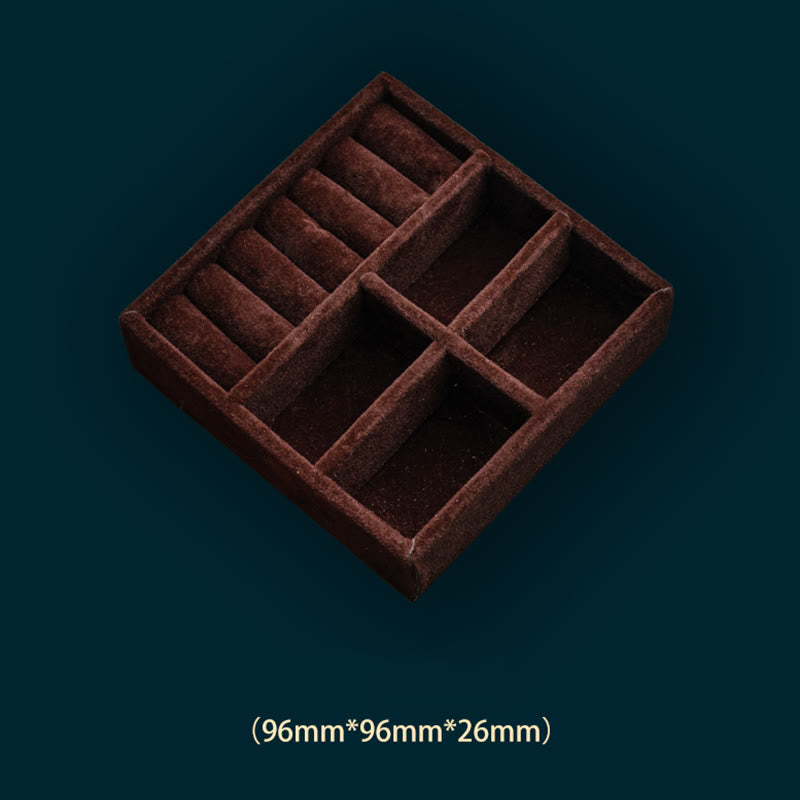 Schmuckschatulle aus Rosenholz mit antikem Blumenblatt-Design – handgefertigte Aufbewahrung