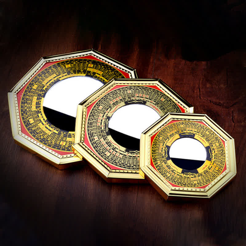 Feng Shui Bagua-Kartenspiegel für Gleichgewicht und Harmonie | Wandkunst