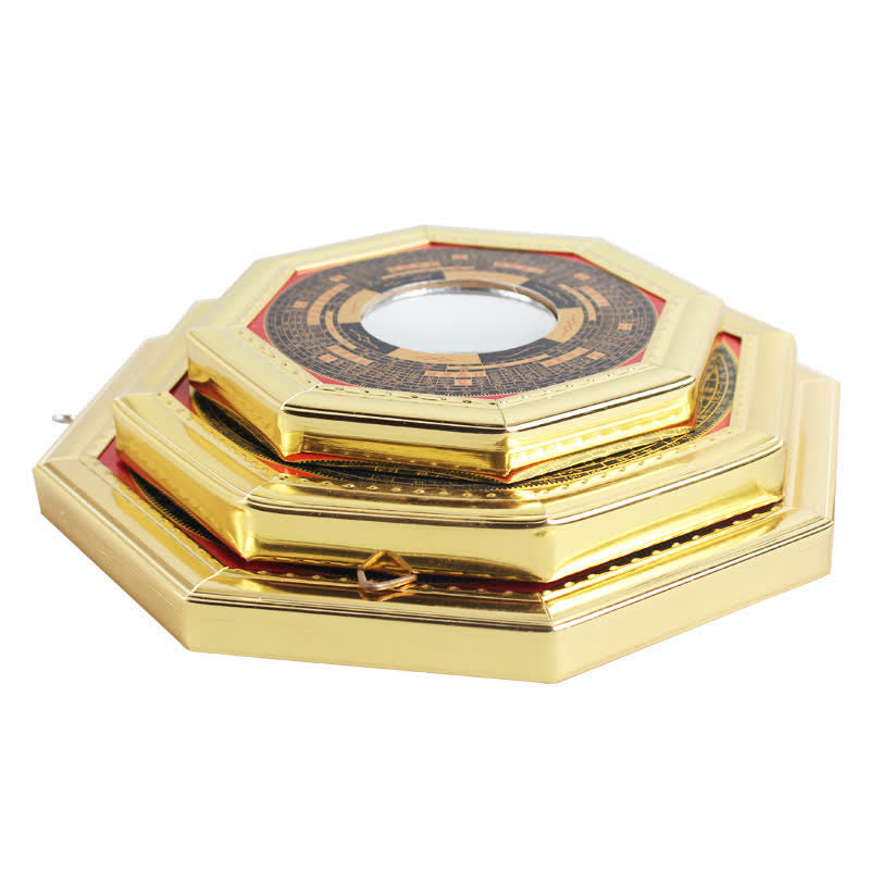 Feng Shui Bagua-Kartenspiegel für Gleichgewicht und Harmonie | Wandkunst