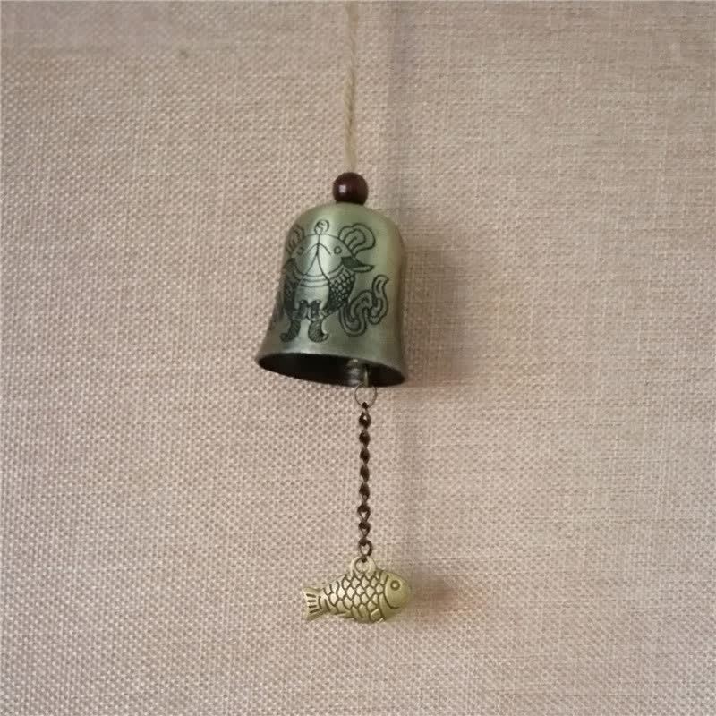 Feng Shui-Glocke zum Aufhängen aus Zinklegierung für Zen-Dekor