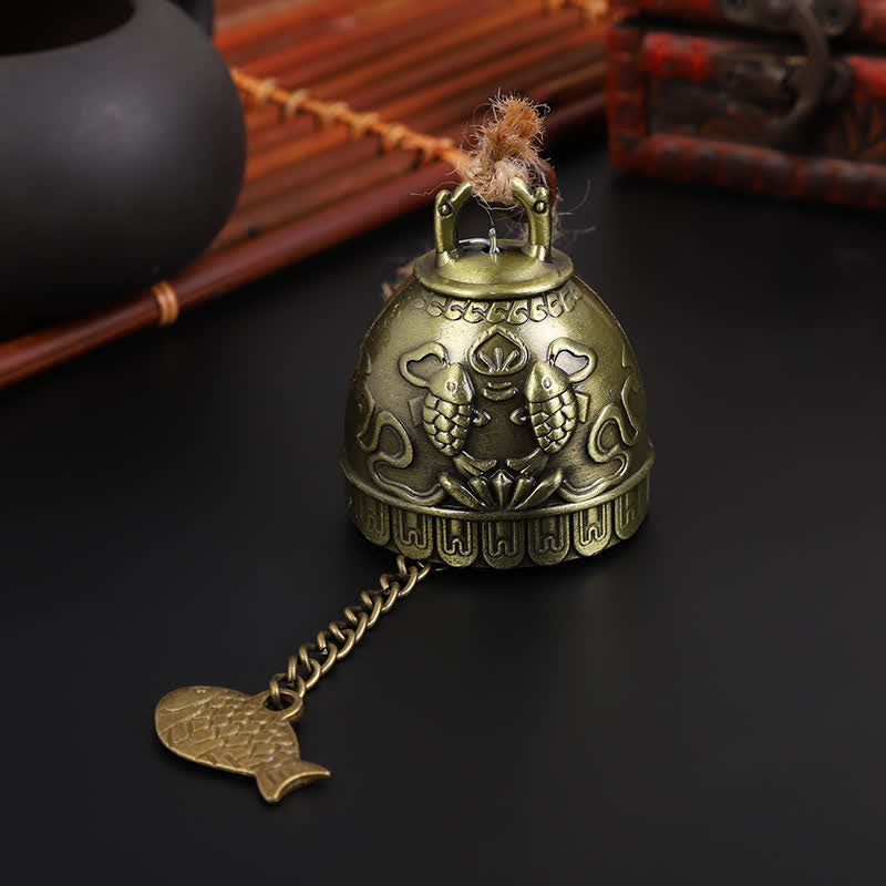 Feng Shui-Glocke zum Aufhängen aus Zinklegierung für Zen-Dekor