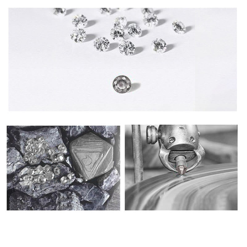 925 Sterling Silver Cherry Blossom Blessing Chain Bracelet with Rotatable Ring