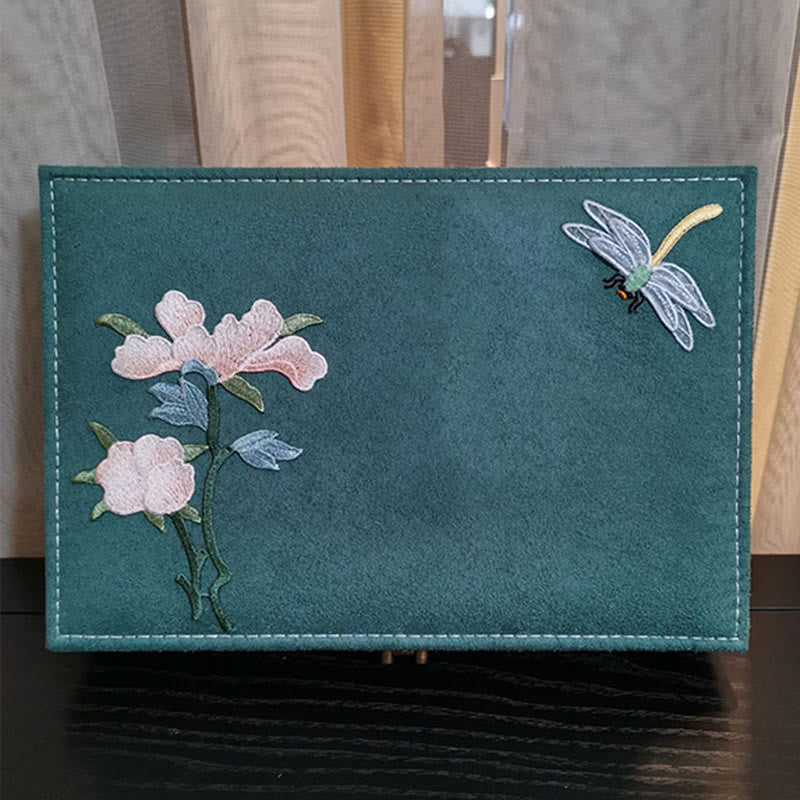Schmuckaufbewahrungsbox aus Flanell, 28 cm, für spirituellen Schmuck