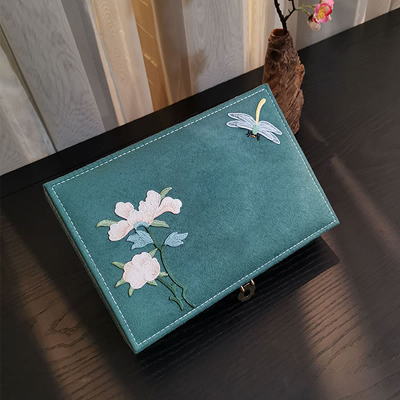 Schmuckaufbewahrungsbox aus Flanell, 28 cm, für spirituellen Schmuck