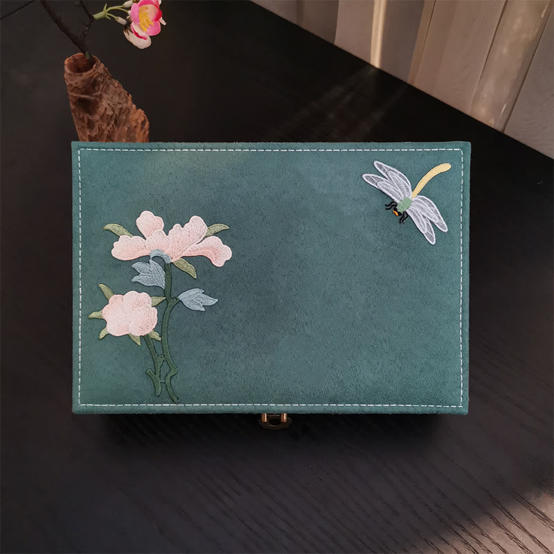 Schmuckaufbewahrungsbox aus Flanell, 28 cm, für spirituellen Schmuck