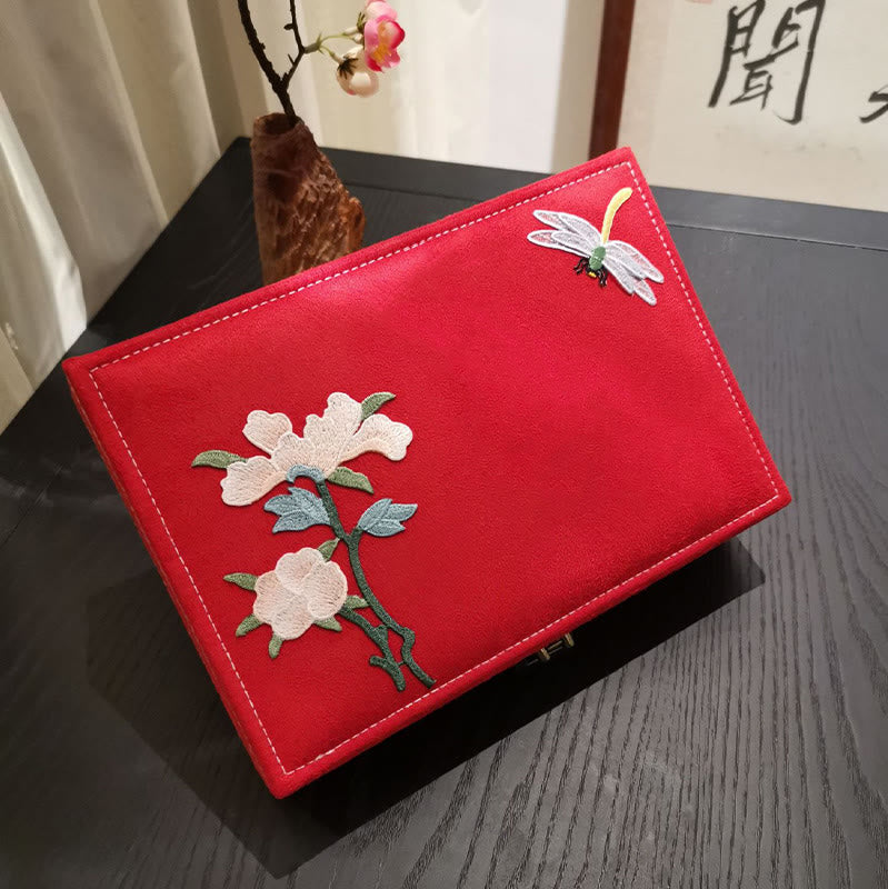 Schmuckaufbewahrungsbox aus Flanell, 28 cm, für spirituellen Schmuck