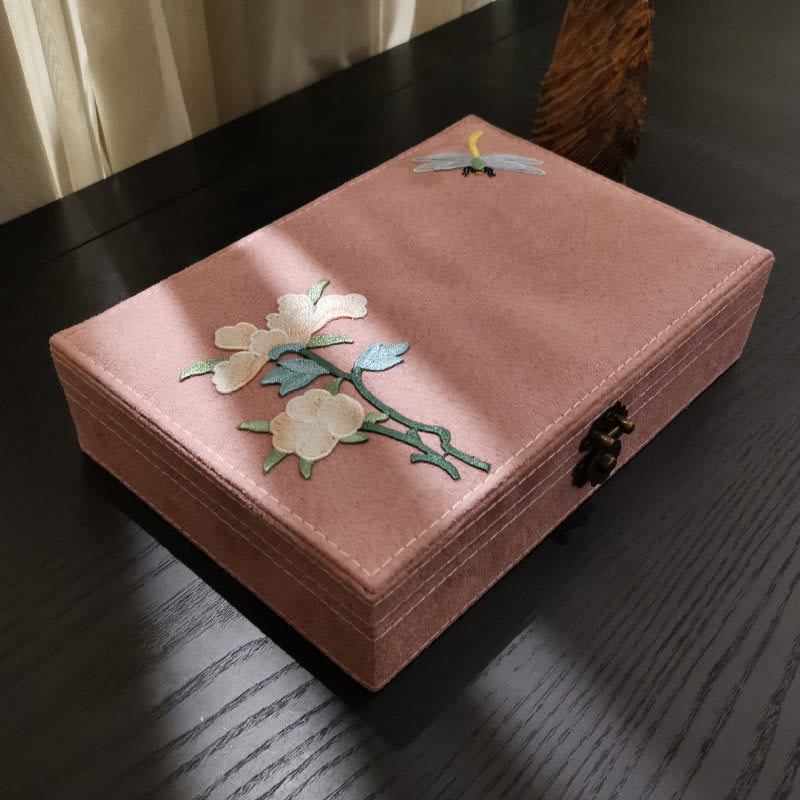 Schmuckaufbewahrungsbox aus Flanell, 28 cm, für spirituellen Schmuck