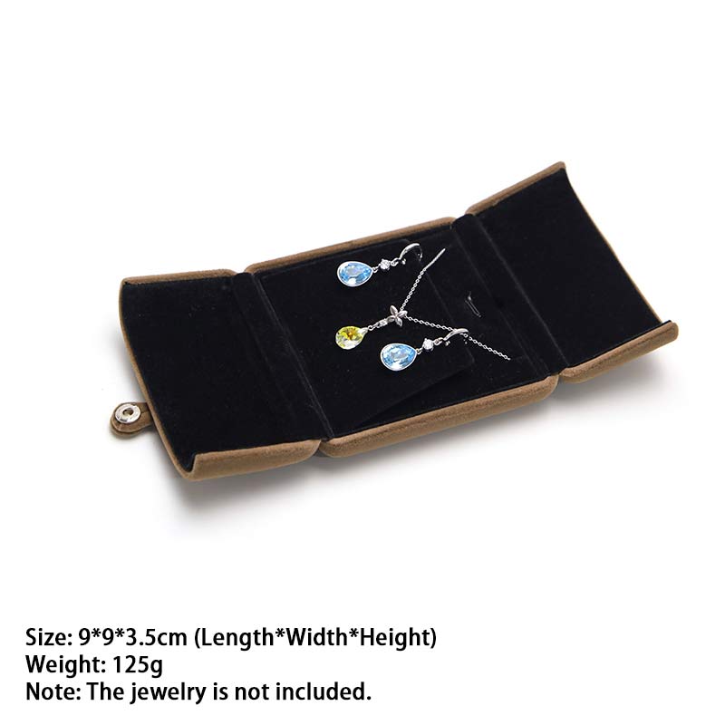 Flanell-Schmuckaufbewahrungsbox | Zen Decor Geschenk-Organizer